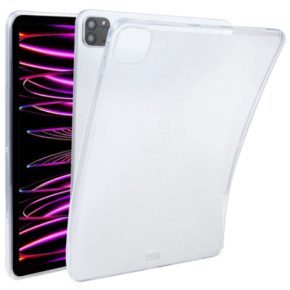 TPU Tablet Case For iPad Pro 12.9 2022 / 2020 / 2021 / 2018 (Frosted Clear) by bashfashion
