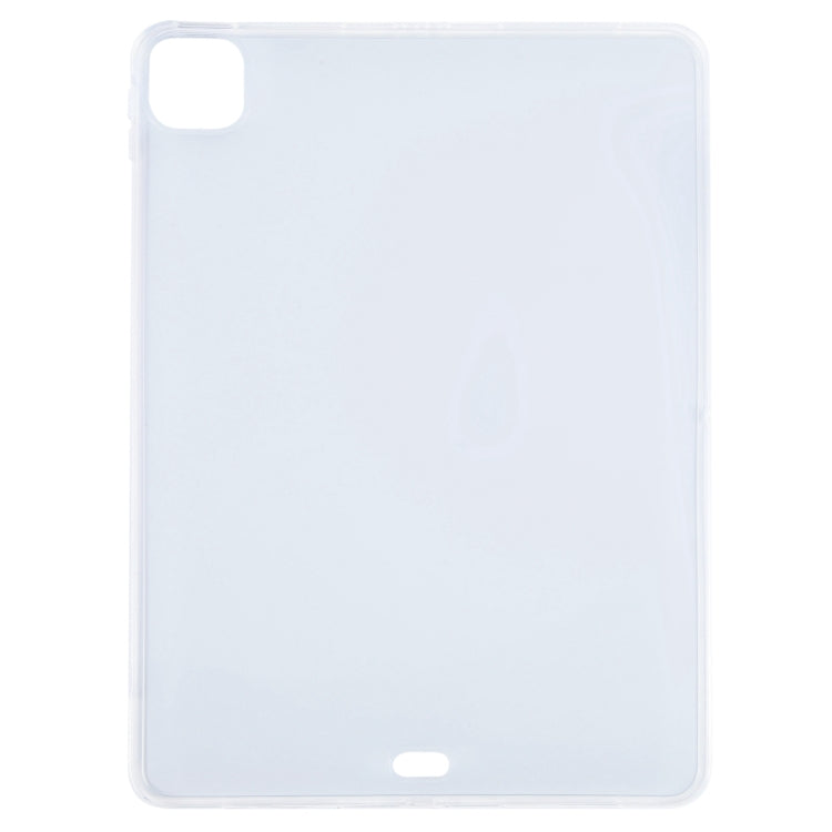 TPU Tablet Case For iPad Pro 12.9 2022 / 2020 / 2021 / 2018 (Frosted Clear) by bashfashion