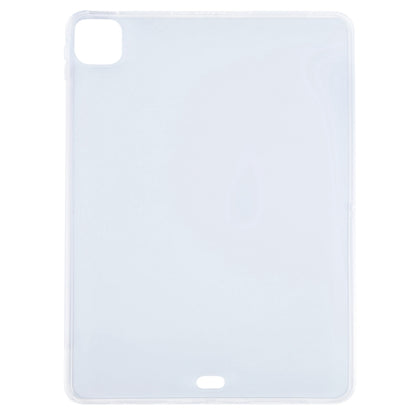 TPU Tablet Case For iPad Pro 12.9 2022 / 2020 / 2021 / 2018 (Frosted Clear) by bashfashion