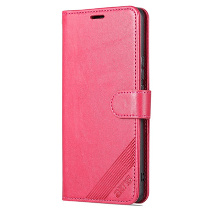 For Huawei nova 10 Pro AZNS Sheepskin Texture Flip Leather Phone Case(Red) by AZNS