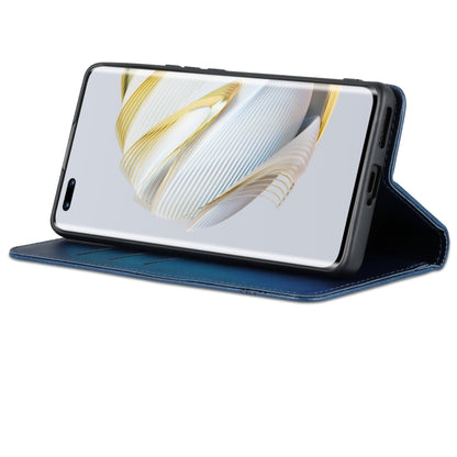 For Huawei nova 10 Pro AZNS Magnetic Calf Texture Flip Leather Phone Case(Dark Blue) by AZNS