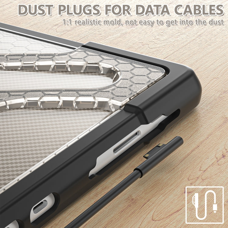 For MicroSoft Surface Pro 8 TPU + PC Tablet Case(Tea Color) by bashfashion