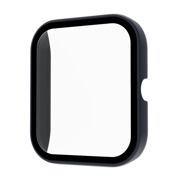 For Xiaomi Haylou Smart Watch 2 LS02 PC+ Toughened Film Fully Enclosed Protective Watch Case(Ink Blue) by bashfashion