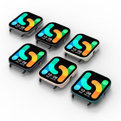 For Xiaomi Haylou Smart Watch 2 LS02 PC+ Toughened Film Fully Enclosed Protective Watch Case(Ink Blue) by bashfashion