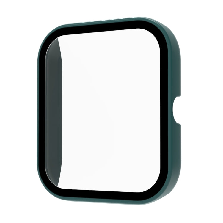 For Xiaomi Haylou Smart Watch 2 LS02 PC+ Toughened Film Fully Enclosed Protective Watch Case(Green) by bashfashion