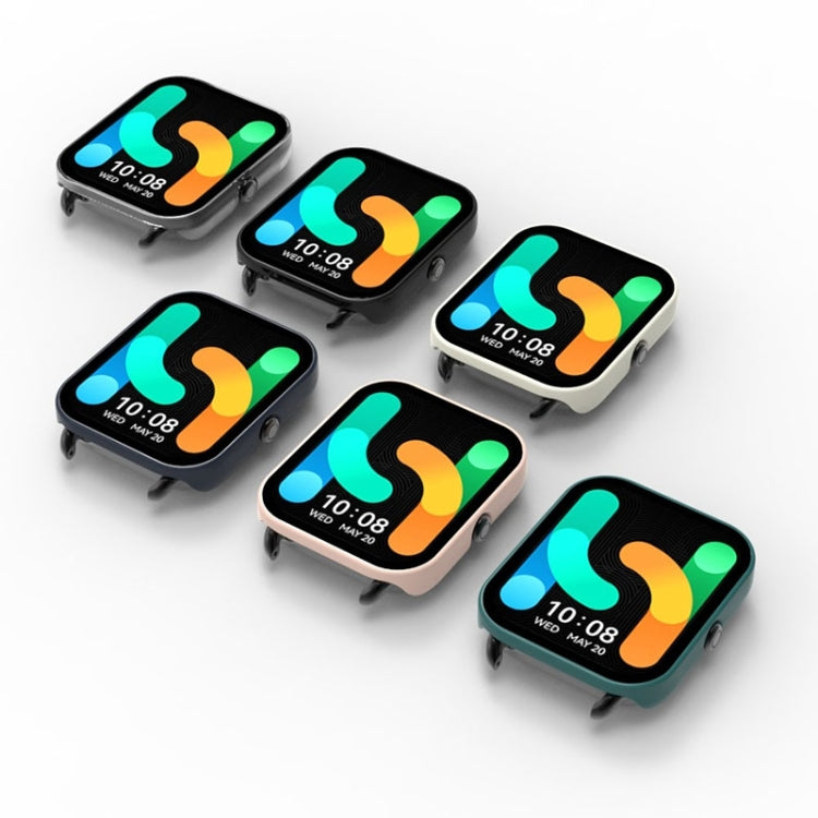 For Xiaomi Haylou Smart Watch 2 LS02 PC+ Toughened Film Fully Enclosed Protective Watch Case(Green) by bashfashion