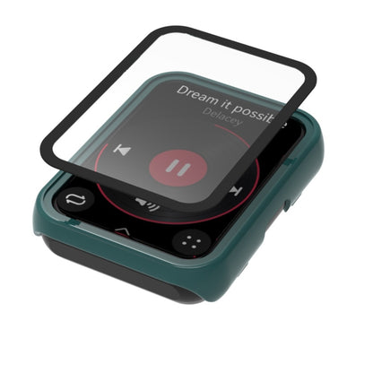 For Huawei Watch Fit 2 PC+ Toughened Film Fully Enclosed Protective Watch Case(Ivory) by bashfashion