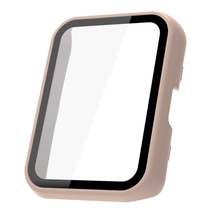 For Huawei Watch Fit 2 PC+ Toughened Film Fully Enclosed Protective Watch Case(Pink) by bashfashion