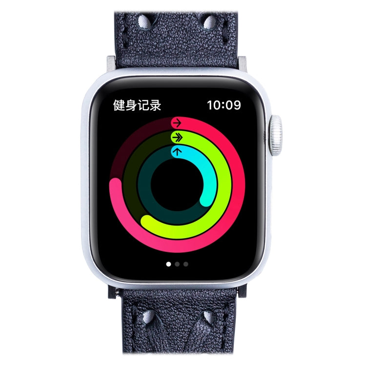 Genuine Leather Woven Watch Strap For Apple Watch Ultra 49mm&Watch Ultra 2 49mm / Series 9&8&7 45mm / SE 3&SE 2&6&SE&5&4 44mm / 3&2&1 42mm(Black) by bashfashion
