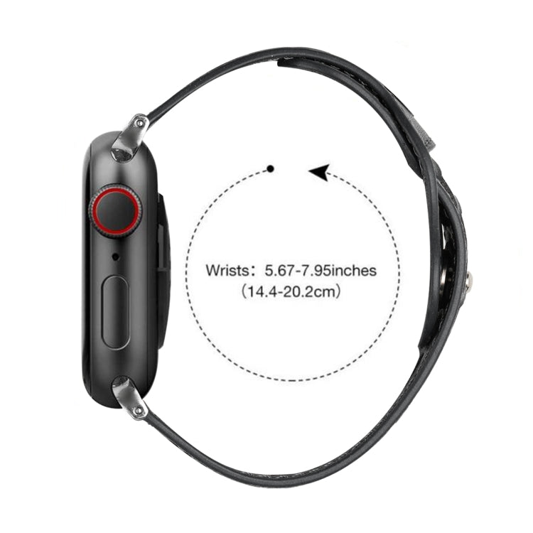 Woven Watch Strap For Apple Watch Ultra 49mm&Watch Ultra 2 49mm / Series 9&8&7 45mm / SE 3&SE 2&6&SE&5&4 44mm / 3&2&1 42mm(Black) by bashfashion