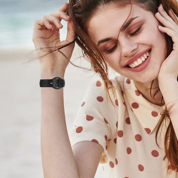 Woven Watch Strap For Apple Watch Ultra 49mm&Watch Ultra 2 49mm / Series 9&8&7 45mm / SE 3&SE 2&6&SE&5&4 44mm / 3&2&1 42mm(Black) by bashfashion