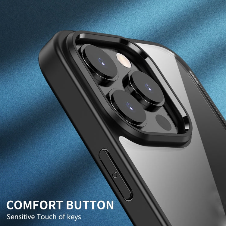 For iPhone 14 Plus iPAKY Shockproof PC + TPU Protective Phone Case (Black) by iPAKY