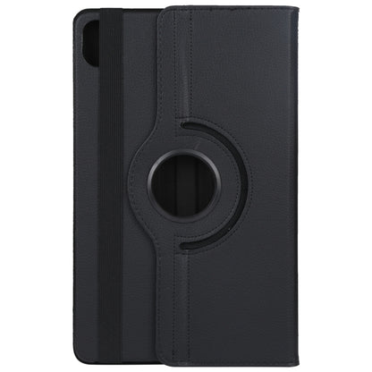 For Honor Pad 8 360 Degree Rotation Litchi Texture Flip Leather Tablet Case(Black) by bashfashion