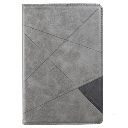 For Samsung Galaxy Tab A8 2022 SM-X200/X205 Prismatic Leather Tablet Case(Grey) by bashfashion