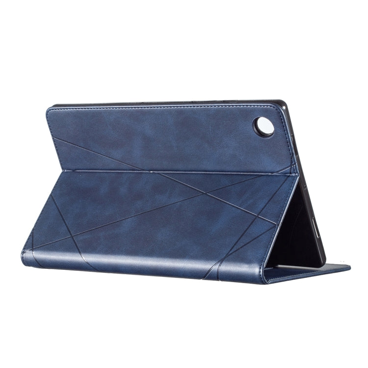 For Samsung Galaxy Tab A8 2022 SM-X200/X205 Prismatic Leather Tablet Case(Blue) by bashfashion