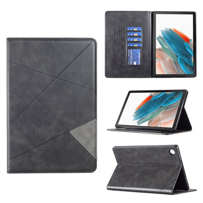 For Samsung Galaxy Tab A8 2022 SM-X200/X205 Prismatic Leather Tablet Case(Black) by bashfashion