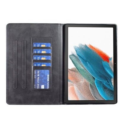 For Samsung Galaxy Tab A8 2022 SM-X200/X205 Prismatic Leather Tablet Case(Black) by bashfashion