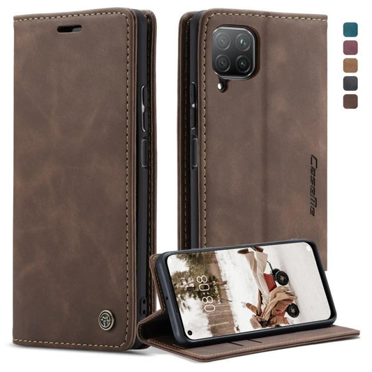 For Huawei P40 Lite CaseMe-013 Multifunctional Horizontal Flip Leather Case with Card Slot & Holder & Wallet(Coffee) by CaseMe