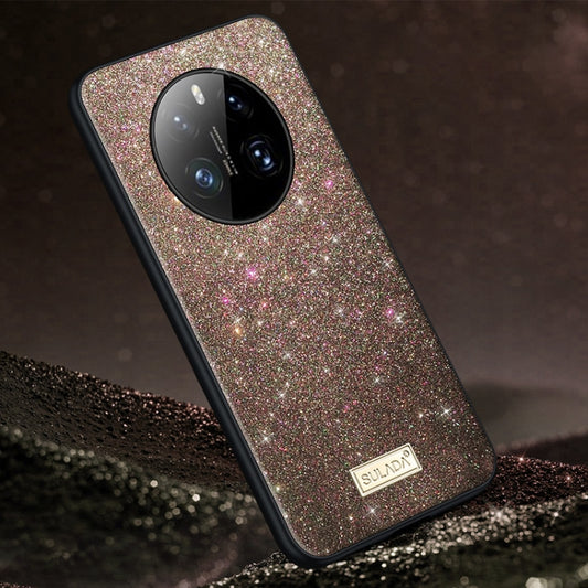 For Huawei Mate 50 SULADA Shockproof TPU + Handmade Leather Phone Case(Colorful) by SULADA