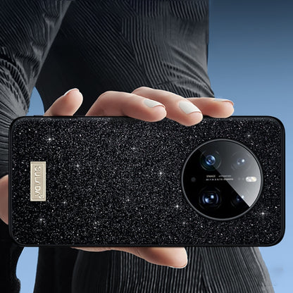 For Huawei Mate 50 SULADA Shockproof TPU + Handmade Leather Phone Case(Red) by SULADA