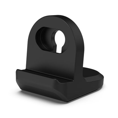 For Amazfit Bip 3 Silicone Stand without Charging Cable(Black) by bashfashion