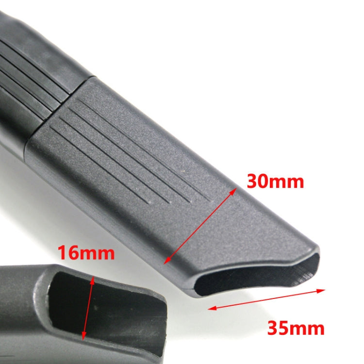 2 PCS For Dyson Vacuum Cleaner V7 / V8 / V10 / V11 Bendable Long Soft Flat Narrow Suction Nozzle by bashfashion