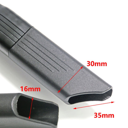 2 PCS For Dyson Vacuum Cleaner V7 / V8 / V10 / V11 Bendable Long Soft Flat Narrow Suction Nozzle by bashfashion