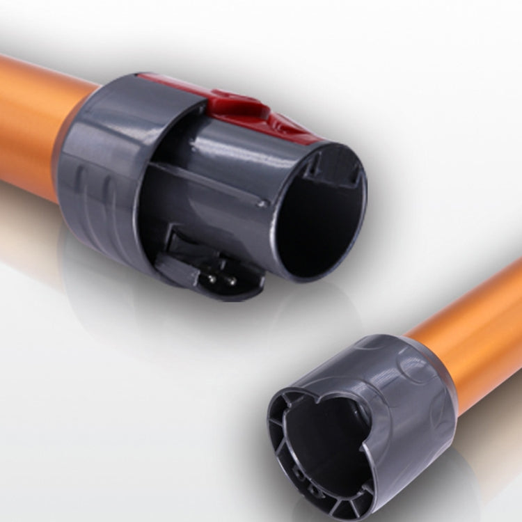For Dyson V7 / V8 / V10 / V11 Vacuum Cleaner Extension Rod Metal Straight Pipe(Orange) by bashfashion