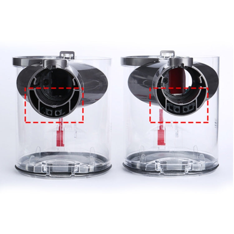 For Dyson V6 A-Port Vacuum Cleaner Dust Bin Collector Bucket by bashfashion