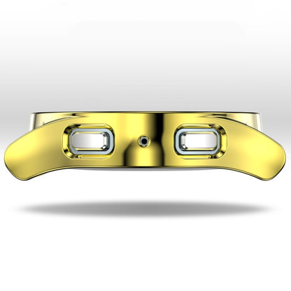 For Samsung Galaxy Watch 5 44 mm Full Coverage TPU Electroplating Protective Case(Gold) by bashfashion