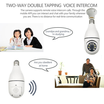 R2-30G 3MP HD Smart WiFi Bulb Camera, Support Night Vision & Motion Detection by bashfashion