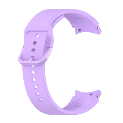 For Samsung Galaxy Watch 5 40mm Official Silicone Watch Band, Size:L(Purple) by bashfashion