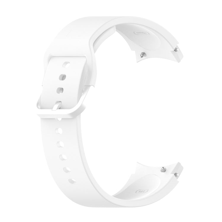 For Samsung Galaxy Watch 5 40mm Official Silicone Watch Band, Size:L(White) by bashfashion