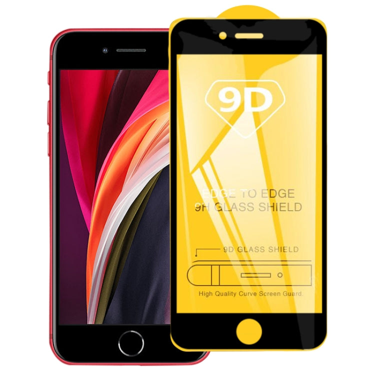 For iPhone 8 & 7 9D Full Glue Full Screen Tempered Glass Film by bashfashion