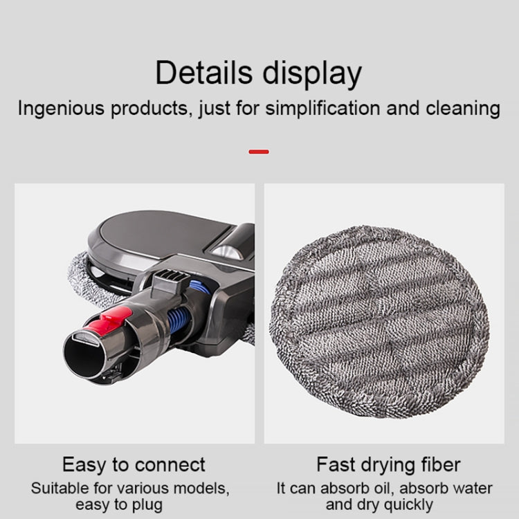 For Dyson V6 X001 Vacuum Cleaner Electric Mop Cleaning Head with Water Tank by bashfashion