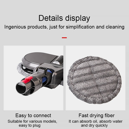 For Dyson V6 X001 Vacuum Cleaner Electric Mop Cleaning Head with Water Tank by bashfashion