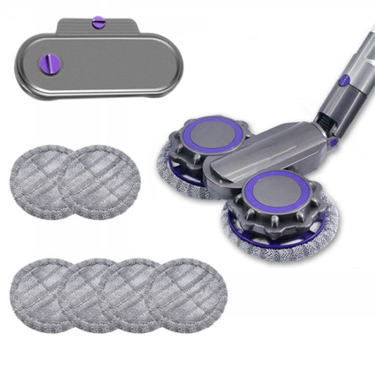 For Dyson V7 / V8 / V10 / V11 X003 Vacuum Cleaner Electric Mop Cleaning Head with Water Tank by bashfashion