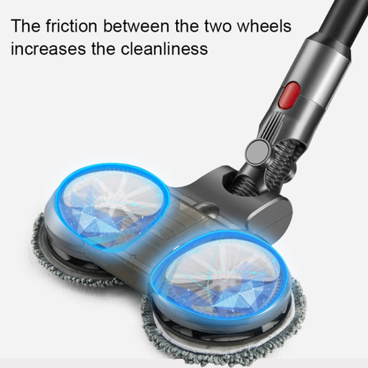 For Dyson V7 / V8 / V10 / V11 X004 Electric Mop Head Wet Towing Household Floor Cleaning Head with Water Tank by bashfashion