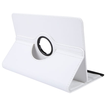 For 8 inch Tablet 360 Degree Rotation Litchi Texture Flip Leather Tablet Case(White) by bashfashion