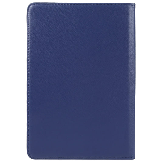 For 10 inch Tablet 360 Degree Rotation Litchi Texture Flip Leather Tablet Case(Blue) by bashfashion
