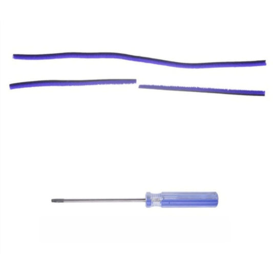 2 in 1 Velvet Strip Soft Velvet Floor Brush Hose Strips For Dyson V7 / V8 / V10 / V11 by bashfashion