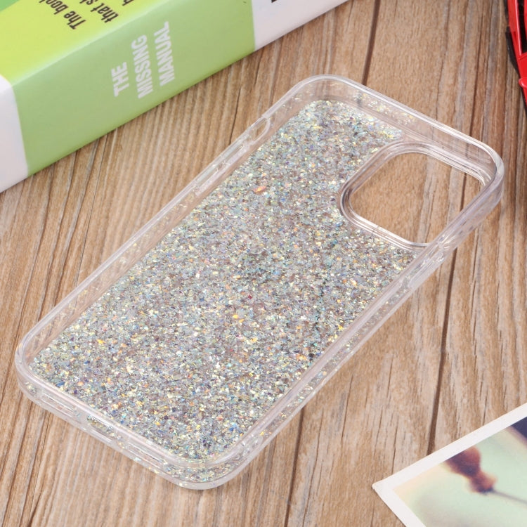For iPhone 14 Pro Max DFANS DESIGN Starry Sky Epoxy Phone Case (Silver) by DFANS DESIGN