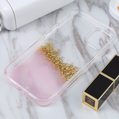 For iPhone 14 DFANS DESIGN Dual-color Starlight Shining Phone Case (Pink) by DFANS DESIGN
