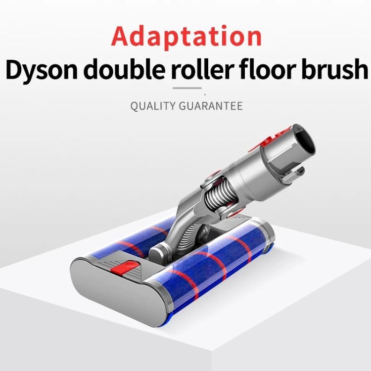 For Dyson V7 / V8 / V10 / V11 Double Roller Brush Universal Electric Floor Brush by bashfashion