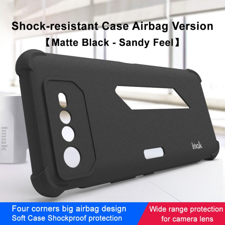 For Asus ROG Phone 6 IMAK All-inclusive Shockproof Airbag TPU Case (Matte Black) by imak