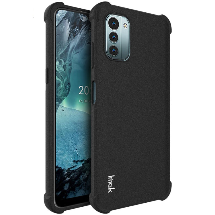 For Nokia G11/G21 IMAK All-inclusive Shockproof Airbag TPU Case (Matte Black) by imak