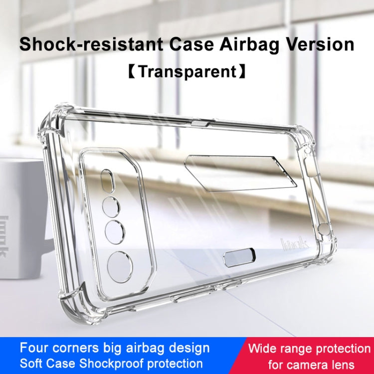 For Asus ROG Phone 6 imak All-inclusive Shockproof Airbag TPU Case (Transparent) by imak