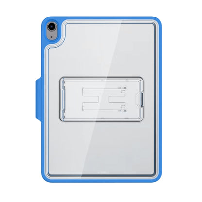 Mutural Transparent Holder Tablet Case For iPad Air 2022/ 2020 10.9(Blue) by Mutural
