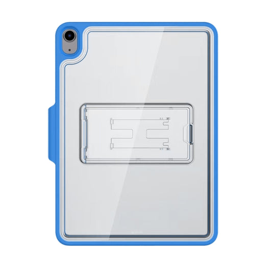 Mutural Transparent Holder Tablet Case For iPad Air 2022/ 2020 10.9(Blue) by Mutural