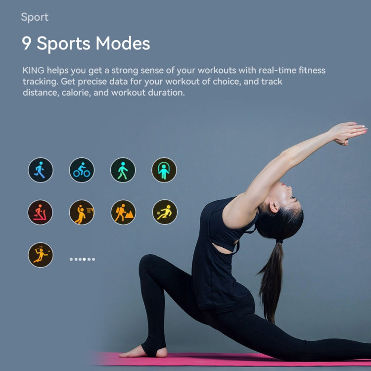 ROGBID KING 1.75 inch Screen 4G LTE Smart Watch Android 9.1OS 4GB+128GB(Black) by Rogbid